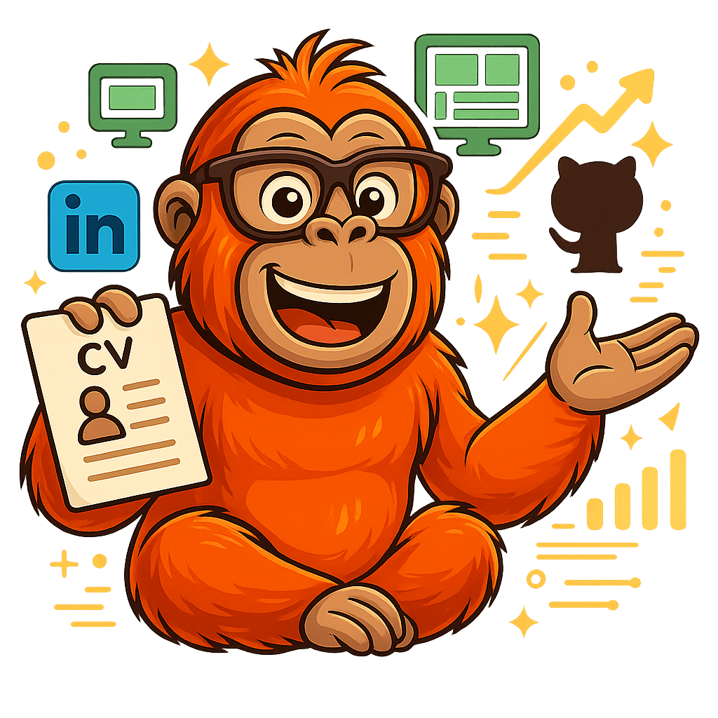 Ilustração de um profissional de tecnologia se destacando